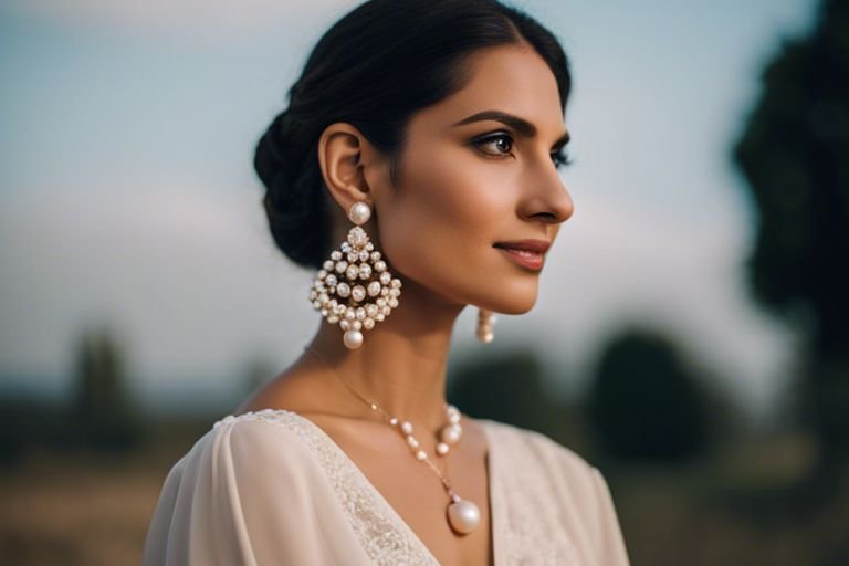 Elevate Your Look With Rentable Pearl Earrings In Vasundhra