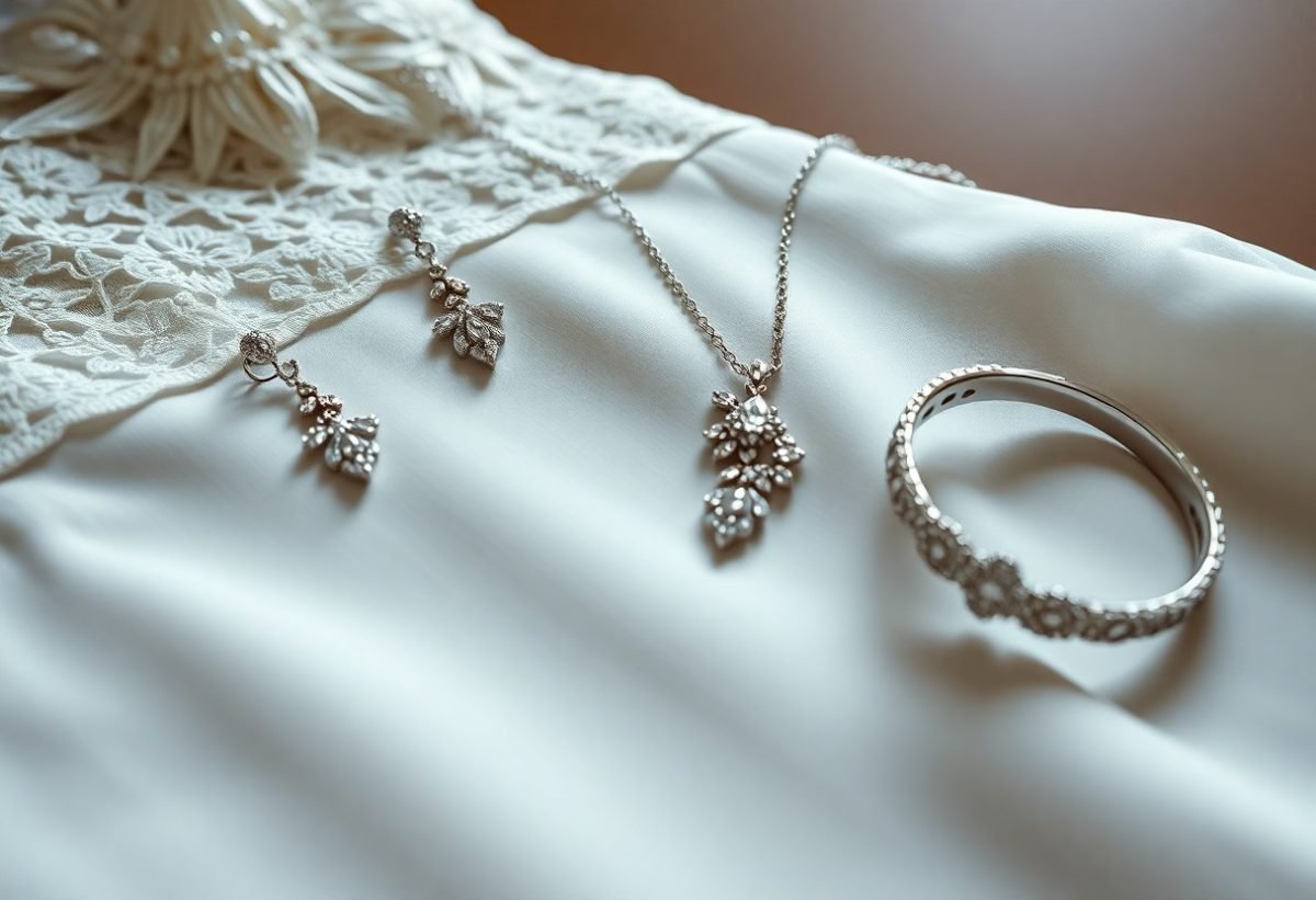 How to Choose the Perfect Bridal Jewellery for Your Wedding Dress – keyword – bridal jewellery matching tips